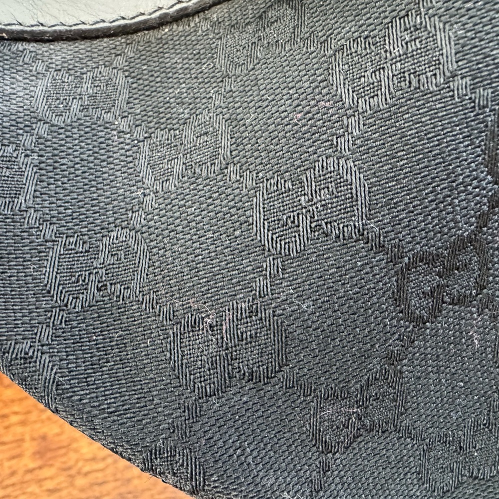 SOLD-Gucci Black GG Logo Weekender Travel Bag with COA - Picture 5 of 16